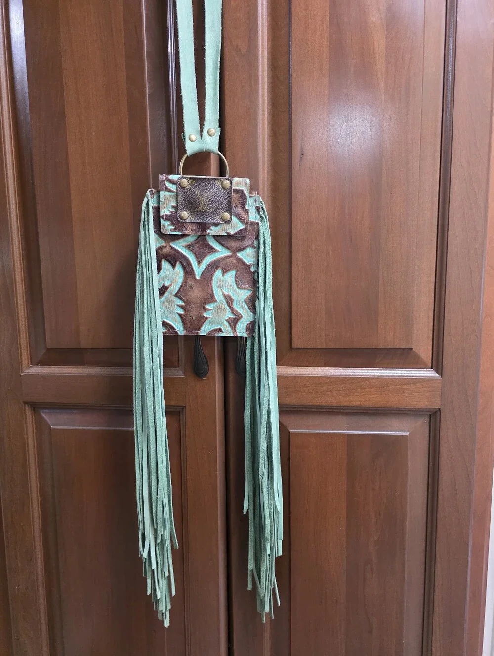 Custom Western Monogram Fringe Crossbody Bag keep It Gypsy